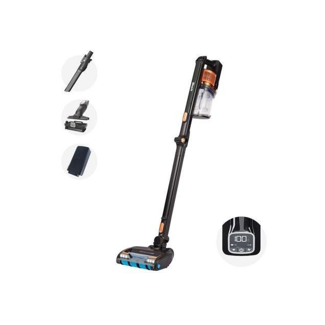 Shark IZ300UK Anti Hair Wrap Cordless Stick Vacuum Cleaner with PowerFins & Flexology - 60 Minute Ru