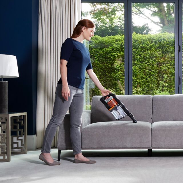 Shark IZ300UK Anti Hair Wrap Cordless Stick Vacuum Cleaner with PowerFins & Flexology - 60 Minute Ru