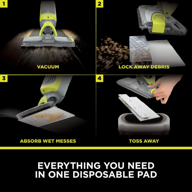 Shark VM200UK Cordless 2-in-1 Vacuum Mop Cleaner