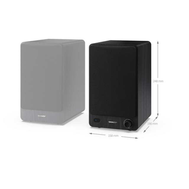 Sharp RPTT100CPSS30 Wireless Speakers & Turntable