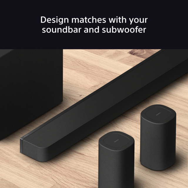 Sony SARS8.CEJ Home Theatre / Wireless Rear Speakers - Black