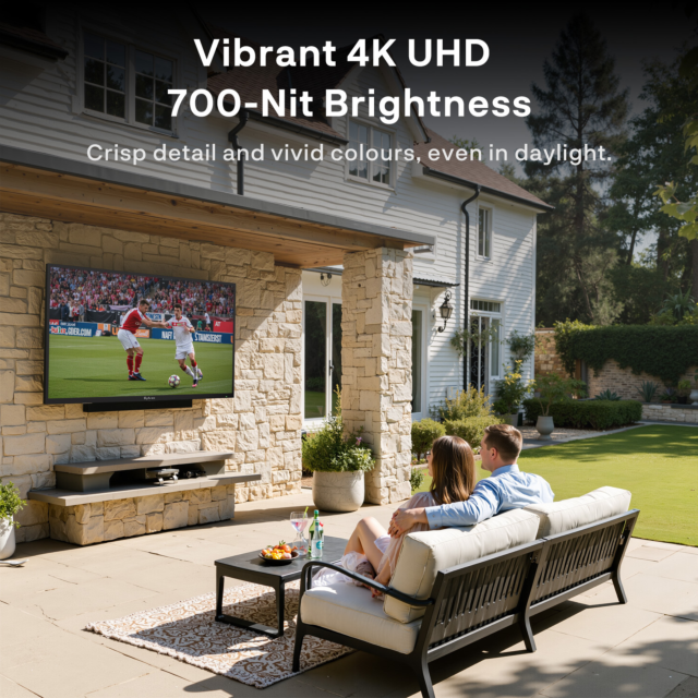 Sylvox OT50B1K4GC 50inch Partial Sun Outdoor TV