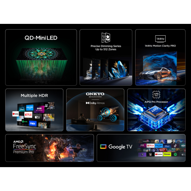 TCL 50Q6C-UK 50inch 4K Ultra HD TV