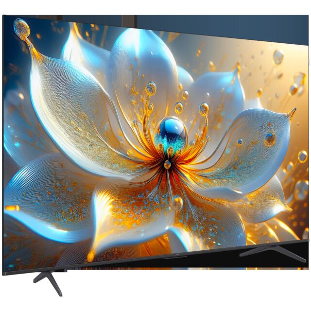 TCL 75T8C-UK 75inch 4K QLED HDR Ultra HD Google TV