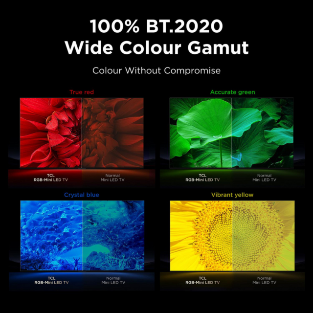 TCL 85RM7L-UK 85 inch 4K Ultra HD RGB Mini LED TV