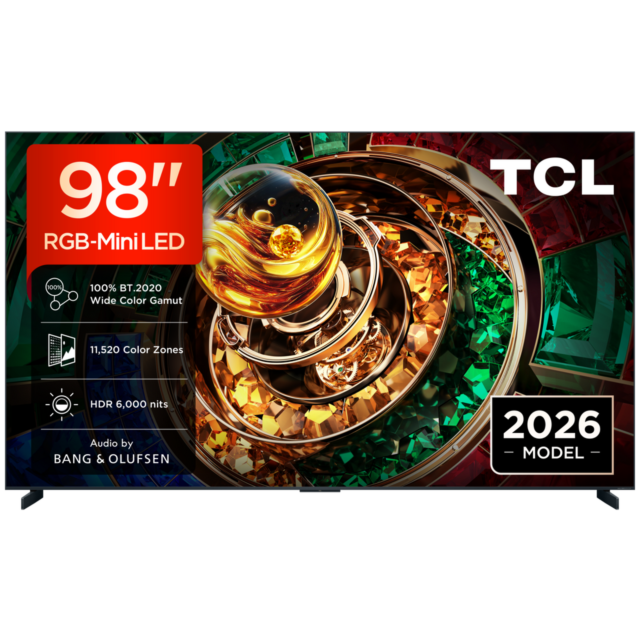 TCL 98RM9L-UK 98-inch 4K Ultra HD RGB Mini LED TV