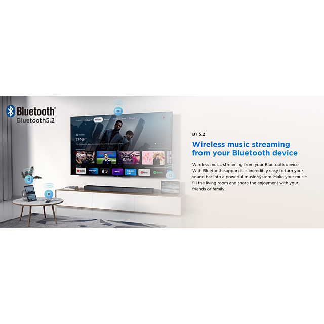 TCL S45H 2.0chPro Deep Bass Soundbar with Dolby Atmos
