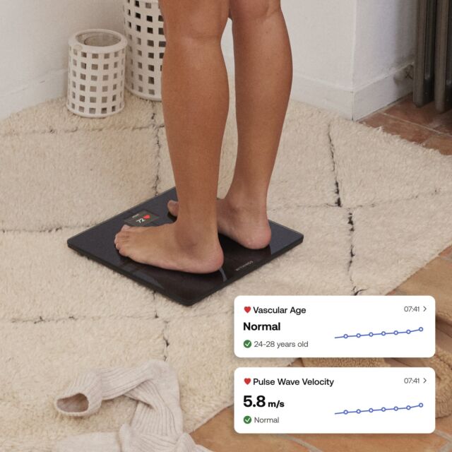 WITHINGS WBS12B Body Comp Smart Scale - Black
